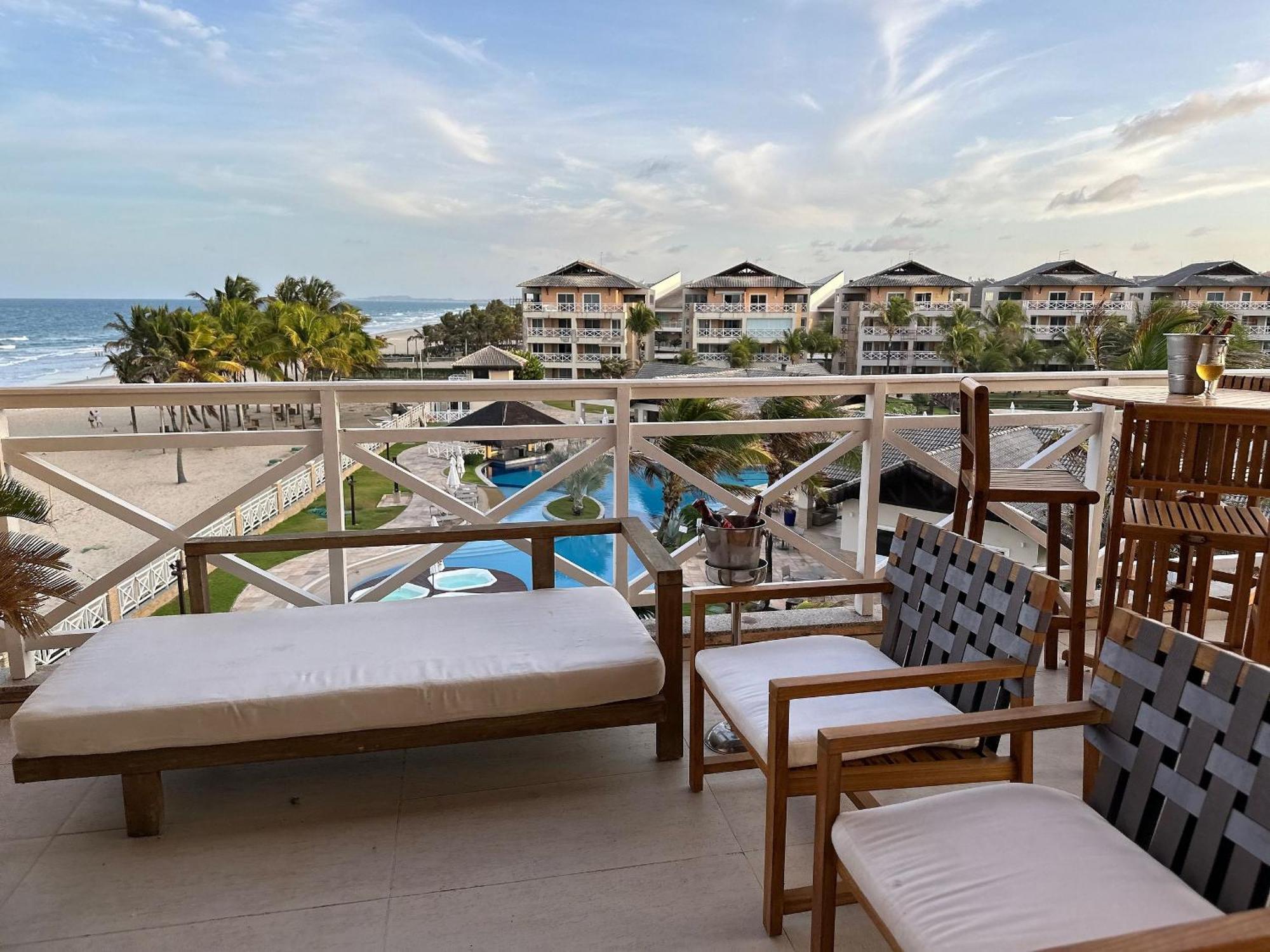 アキラスPortamaris Duplex Frente Mar, Viizinho Ao B Parkアパートメント エクステリア 写真