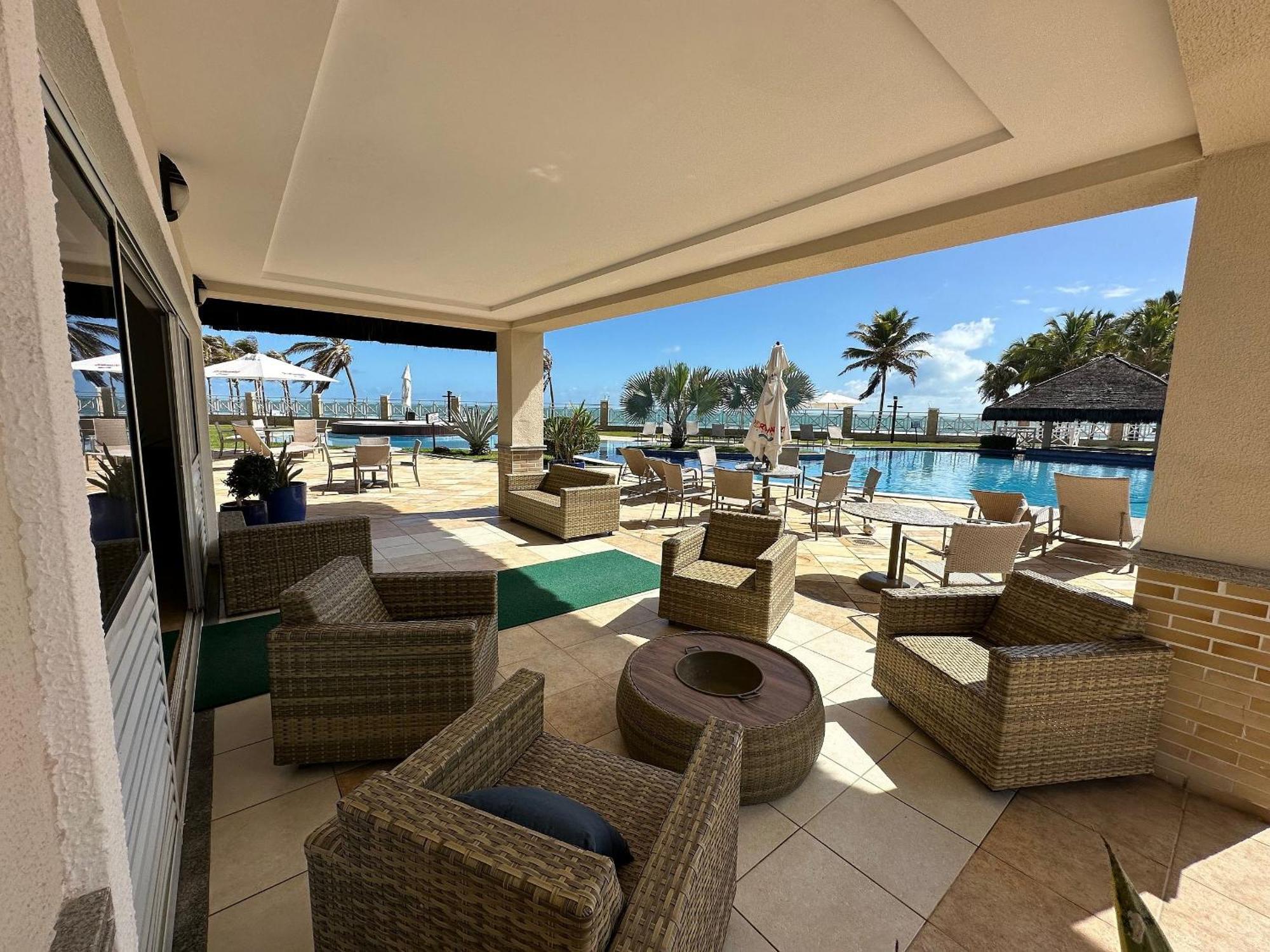 アキラスPortamaris Duplex Frente Mar, Viizinho Ao B Parkアパートメント エクステリア 写真