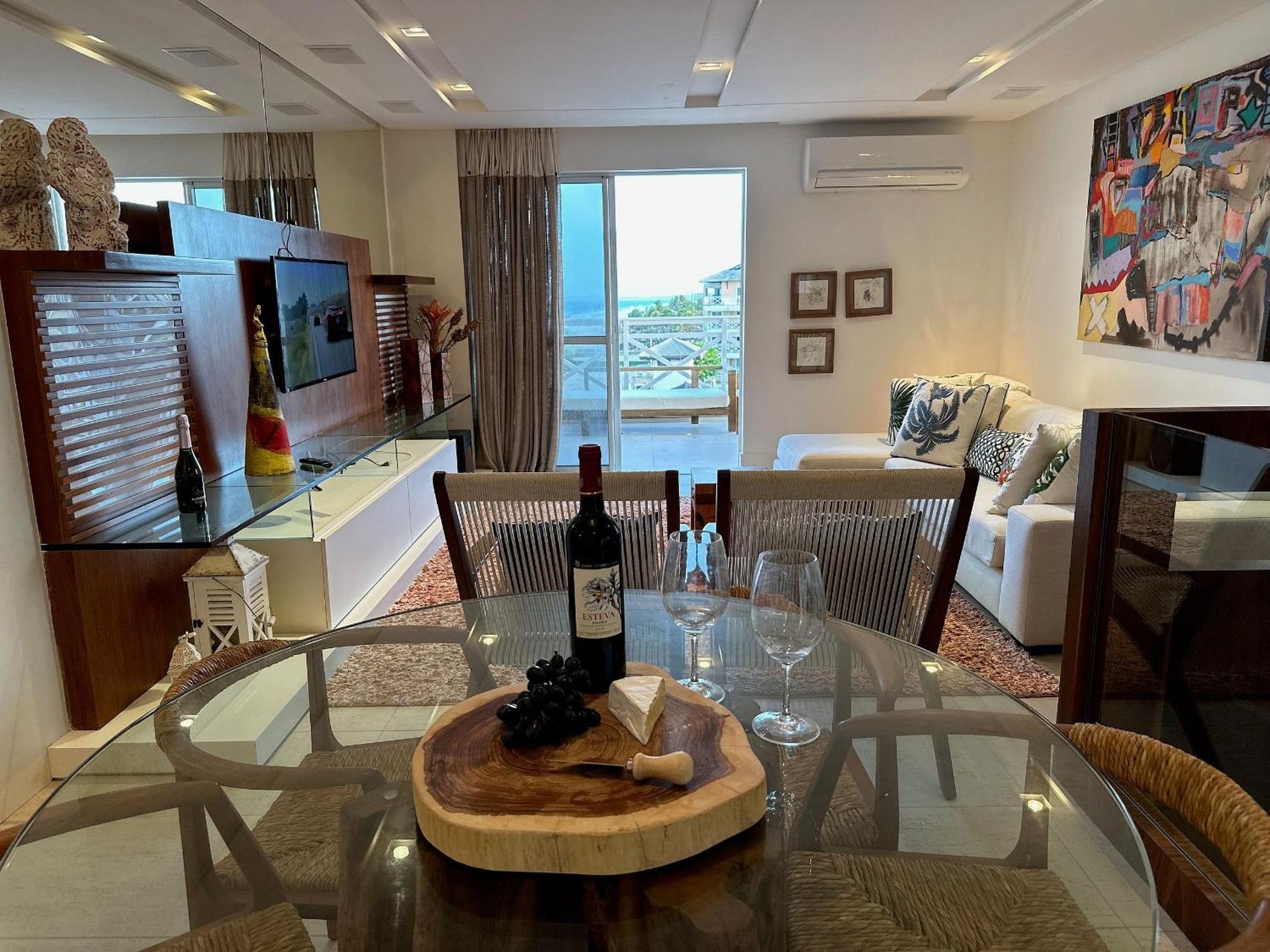 アキラスPortamaris Duplex Frente Mar, Viizinho Ao B Parkアパートメント エクステリア 写真