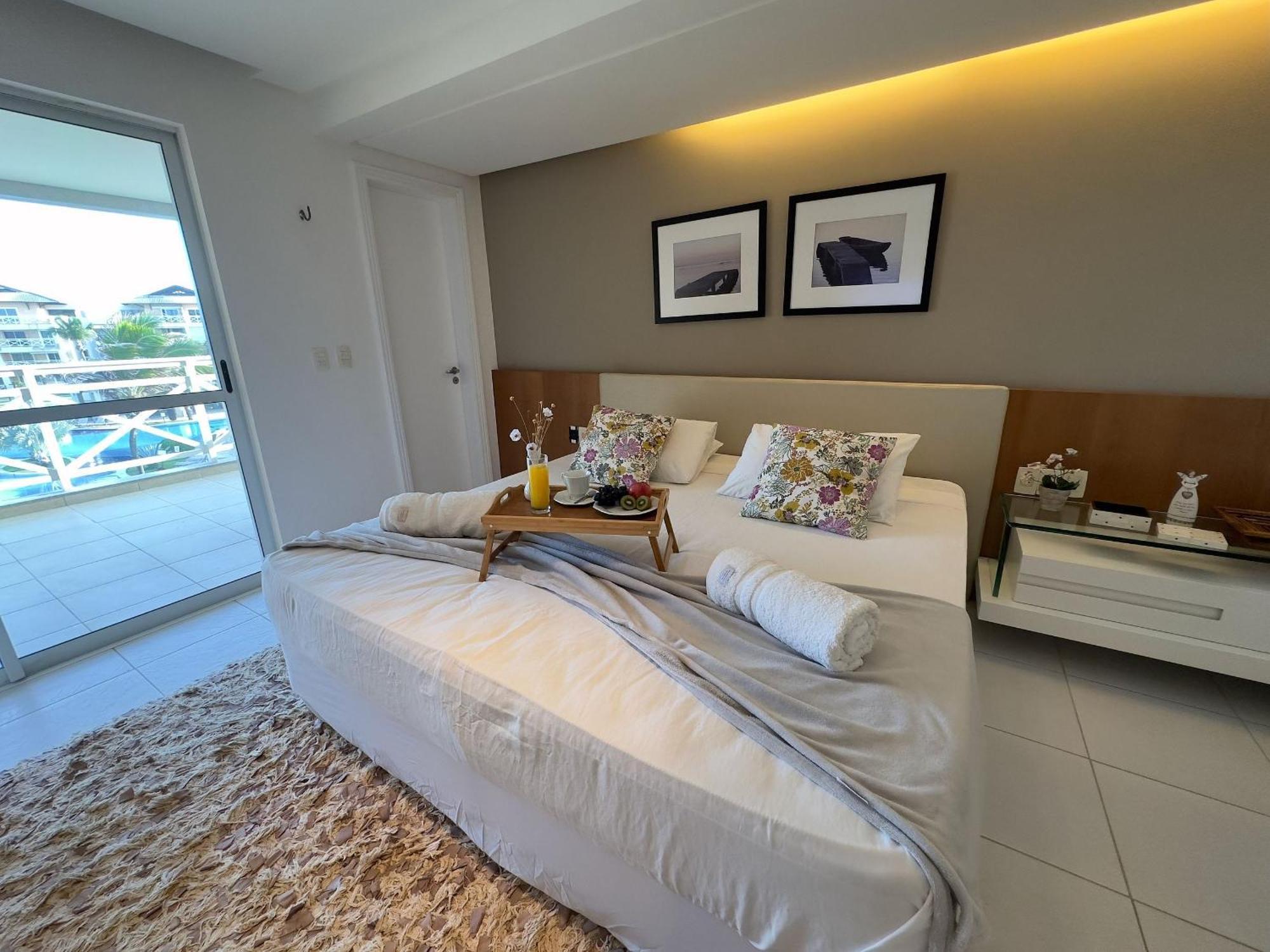 アキラスPortamaris Duplex Frente Mar, Viizinho Ao B Parkアパートメント エクステリア 写真