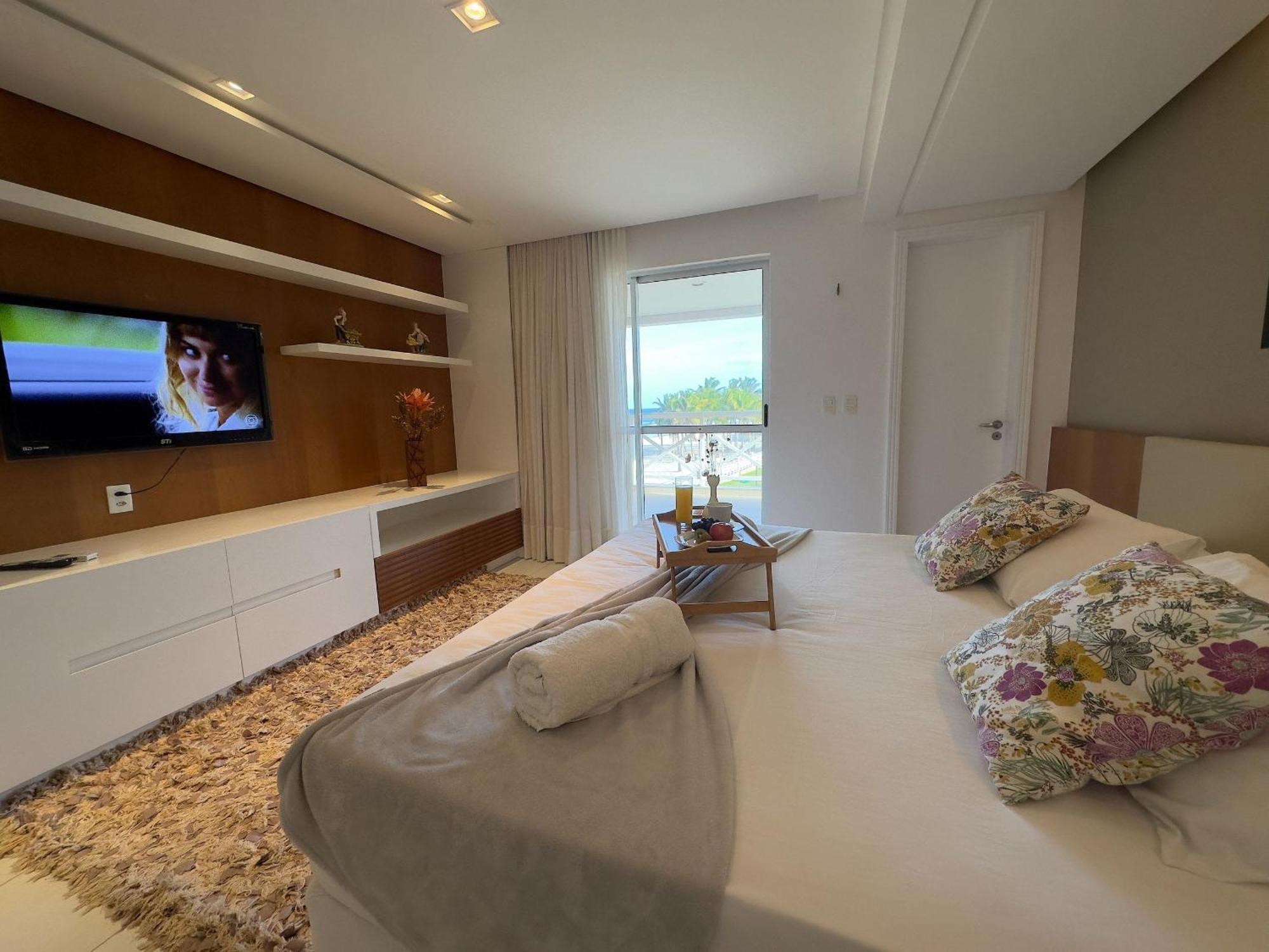 アキラスPortamaris Duplex Frente Mar, Viizinho Ao B Parkアパートメント エクステリア 写真
